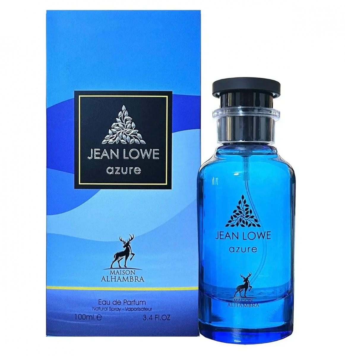 PERFUME MAISON ALHAMBRA JEAN LOWE AZURE EDP 100 ML UNISEX - 4
