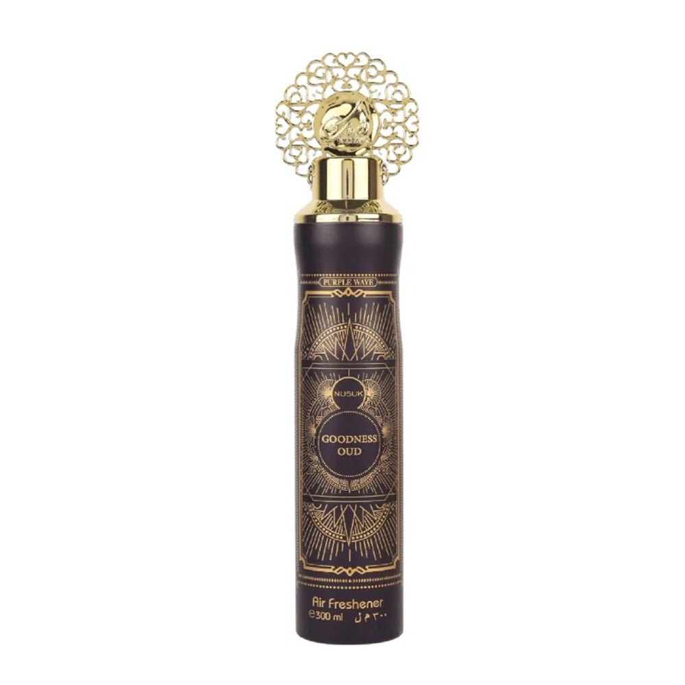 AMBIENTADOR NUSUK GOODNESS OUD PURPLE WAVE 300 ML - 1