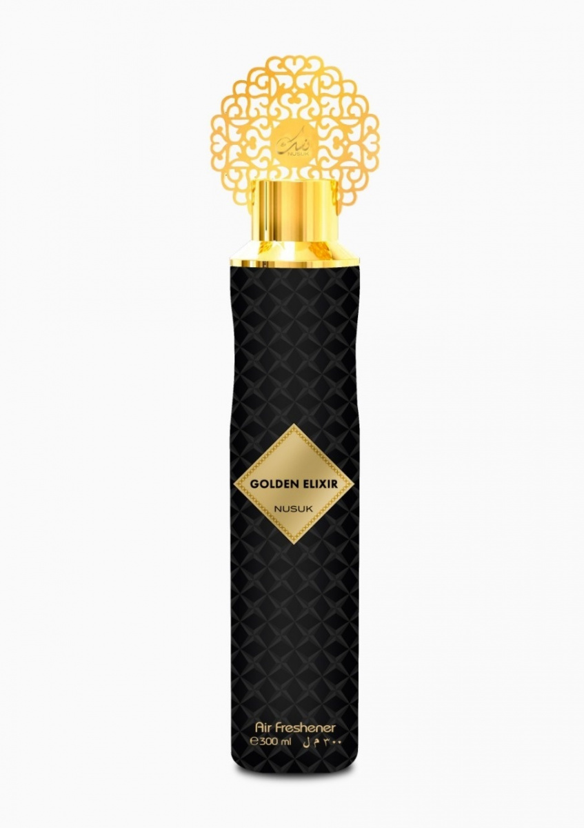 AMBIENTADOR SPRAY NUSUK GOLDEN ELIXIR 300 ML