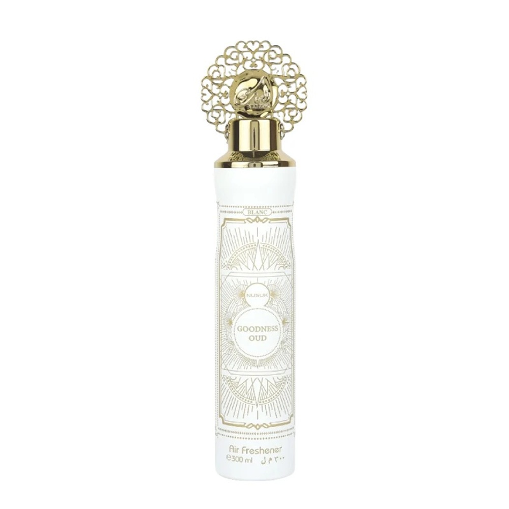 AMBIENTADOR SPRAY NUSUK GOODNESS OUD BLANC 300 ML