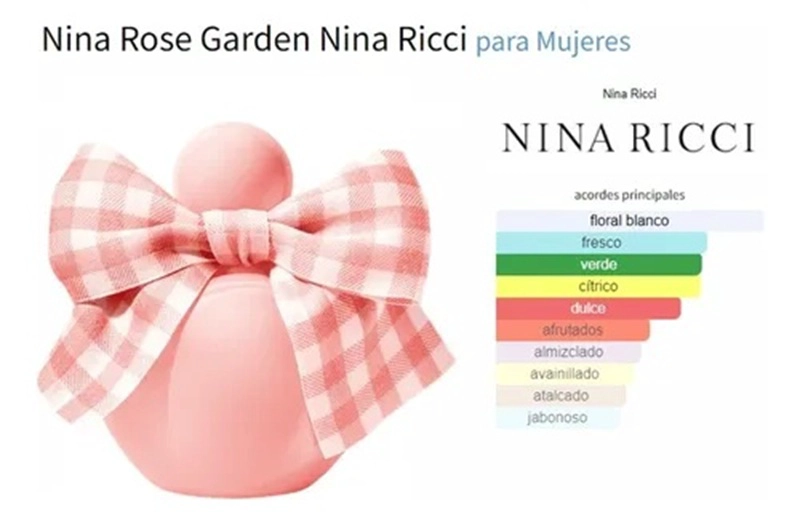 PERFUME NINA RICCI NINA ROSE GARDEN EDT 50 ML - 3