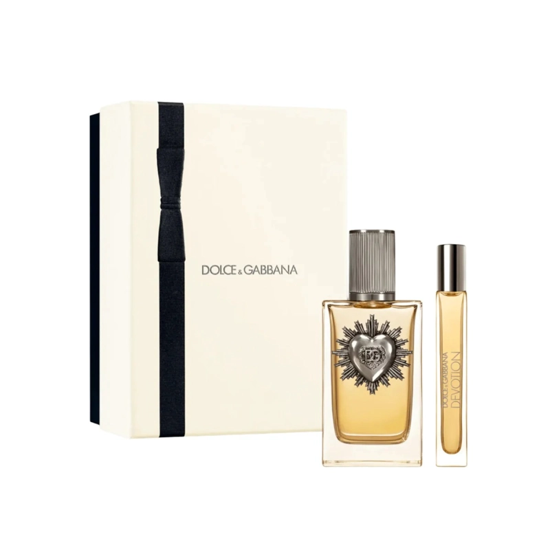 PERFUME DOLCE & GABBANA ESTUCHE DEVOTION POUR HOMME EDP 100 ML + MINI EDP 10 ML - 1
