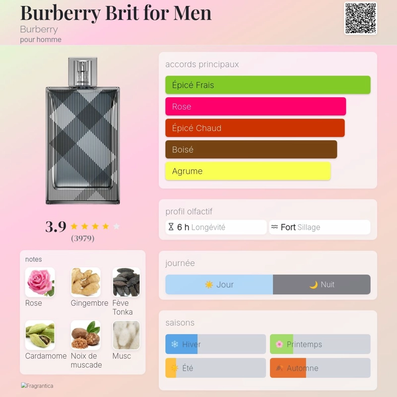 PERFUME BURBERRY BRIT FOR HIM EDT 100 ML - 6