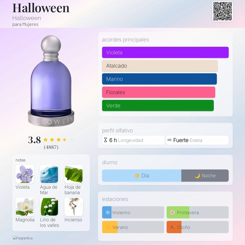 PERFUME HALLOWEEN HALLOWEEN EDT 100 ML MUJER - 4