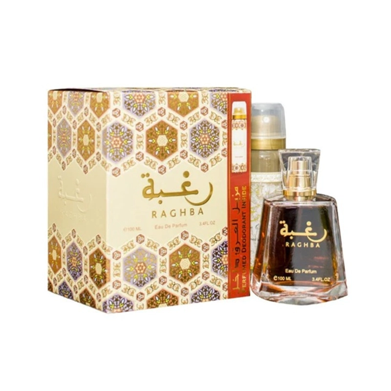 PERFUME LATTAFA RAGHBA EDP 100 ML UNISEX + DESODORANTE SPRAY 75 ML - 2