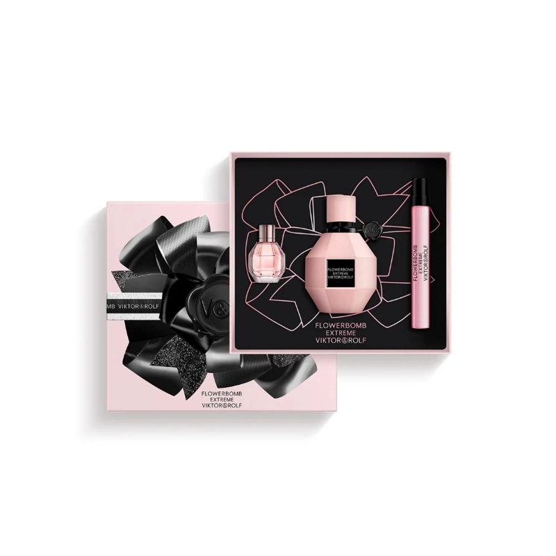 PERFUME VIKTOR&ROLF FLOWERBOMB EXTREME EDP INTENSE 50ML+MINI EDP INTENSE 10ML+MINIATURA EDP 7ML - 2