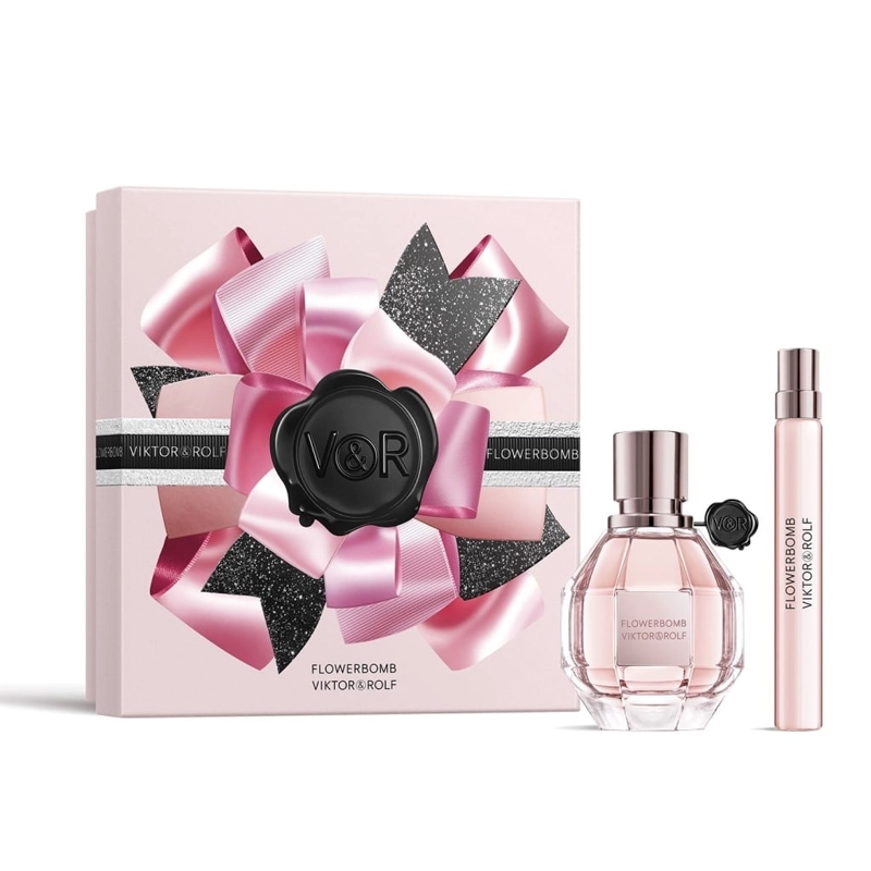 PERFUME VIKTOR&ROLF FLOWERBOMB ESTUCHE EDP 50ML+ MINI EDP 10ML - 1