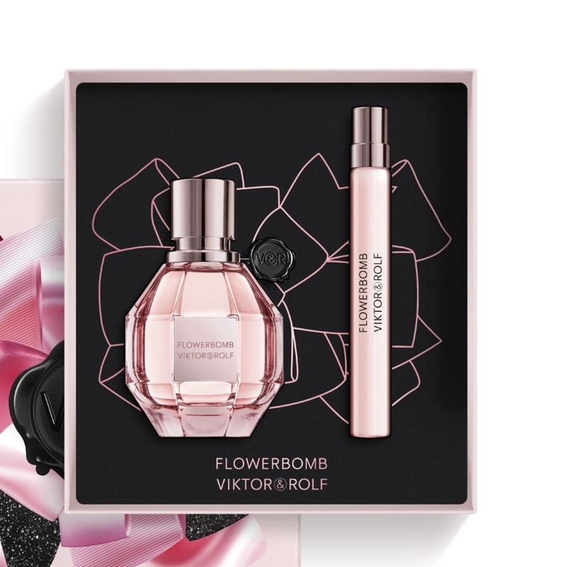PERFUME VIKTOR&ROLF FLOWERBOMB ESTUCHE EDP 50ML+ MINI EDP 10ML - 2