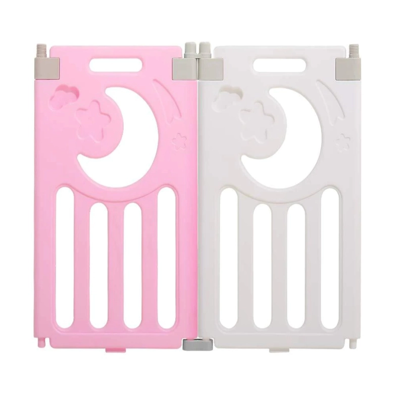 CORRAL MUNDO ONLINE BEBÉ MULTIFORMAS 8+2 PLEGABLE ROSADO - 6