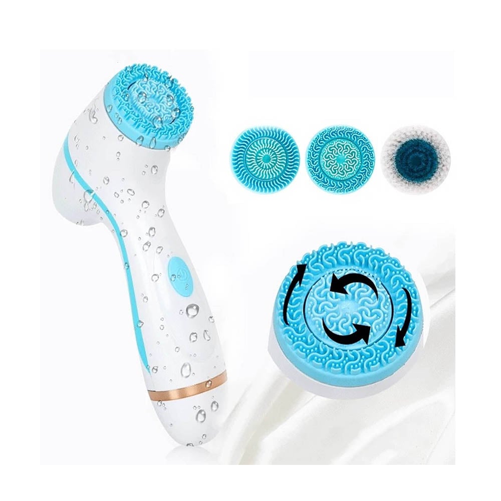 CEPILLO DE LIMPIEZA MUNDO ONLINE FACIAL ELECTRICO 3 EN 1 EXFOLIANTE - 2