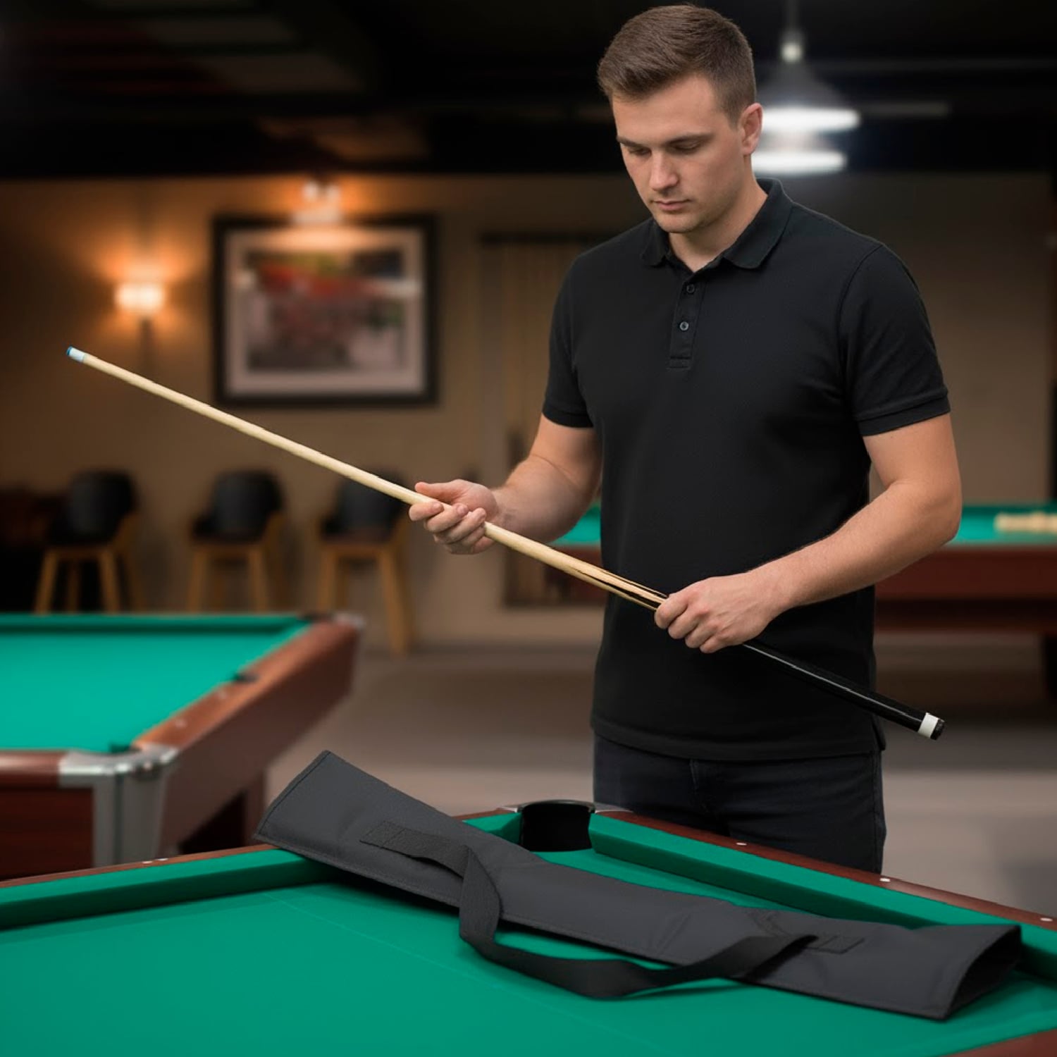 TACO POOL ATORNILLABLE DE 145 CM CON BOLSO | Negro - 5