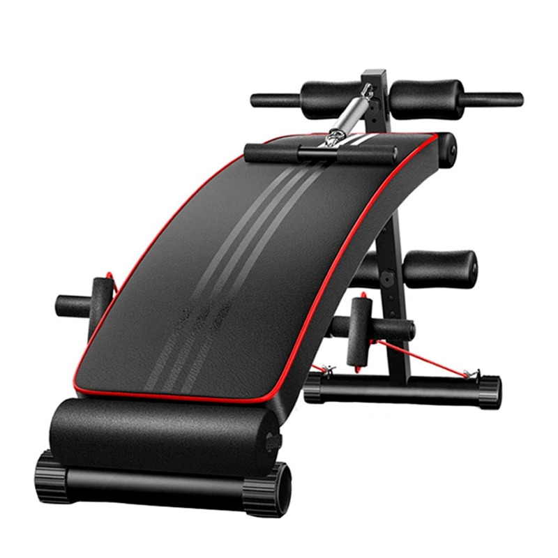 BANCA ABDOMINALES SPORTIME FULL PRO BICEPS TRICEPS CON BANDAS - 1