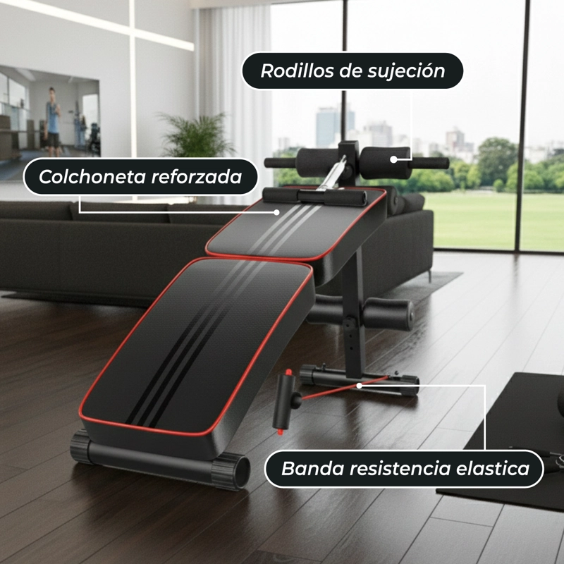BANCA ABDOMINAL SPORTIME PROFESIONAL - 6