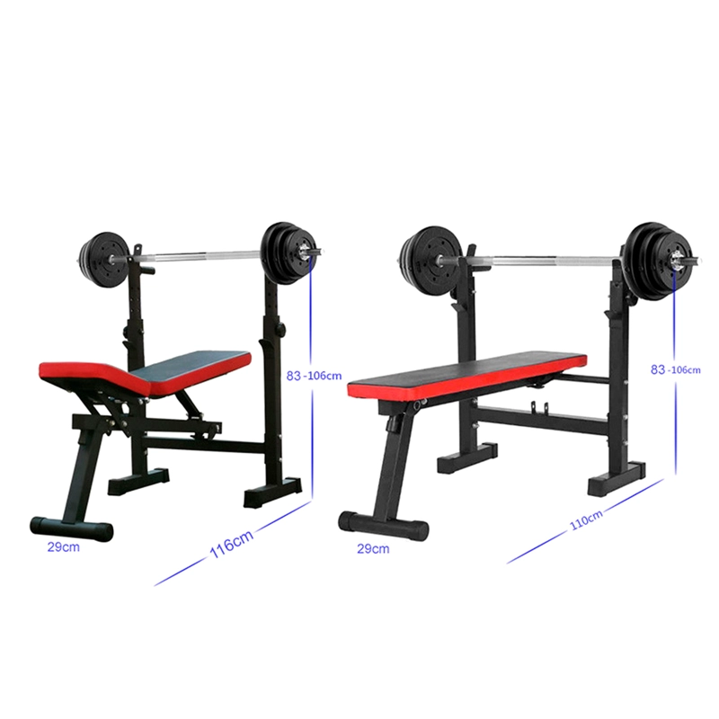 BANCA ABDOMINAL SPORTIME MULTIFUNCIONAL PLEGABLE ABDOMEN Y PESAS - 6