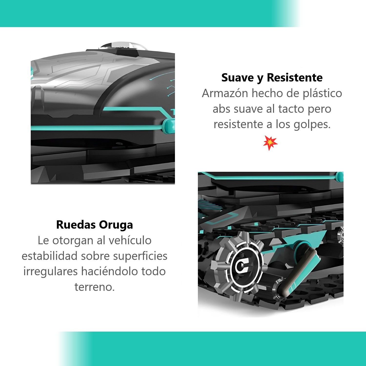 AUTO TANQUE A CONTROL REMOTO LANZA AGUA VERDE - 4
