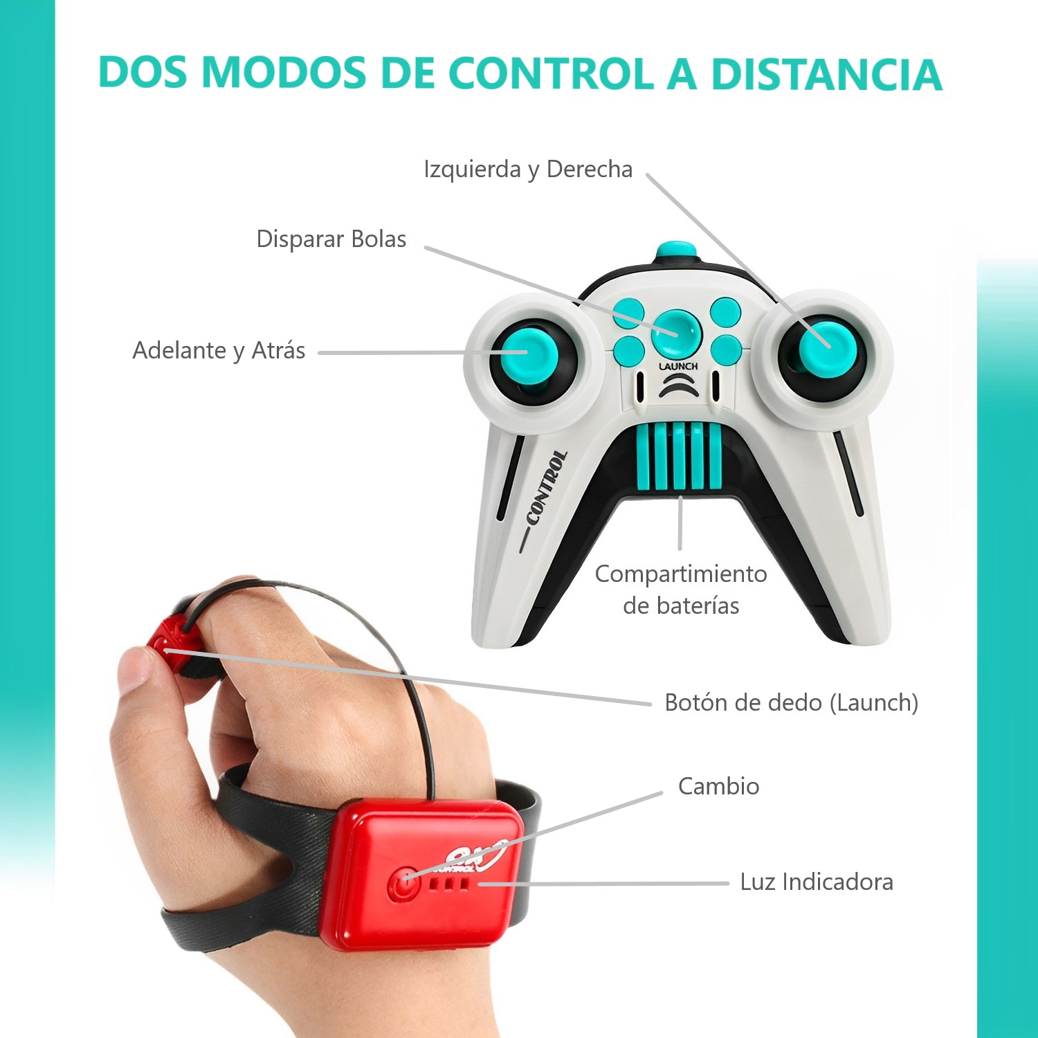 AUTO TANQUE A CONTROL REMOTO LANZA AGUA VERDE - 6