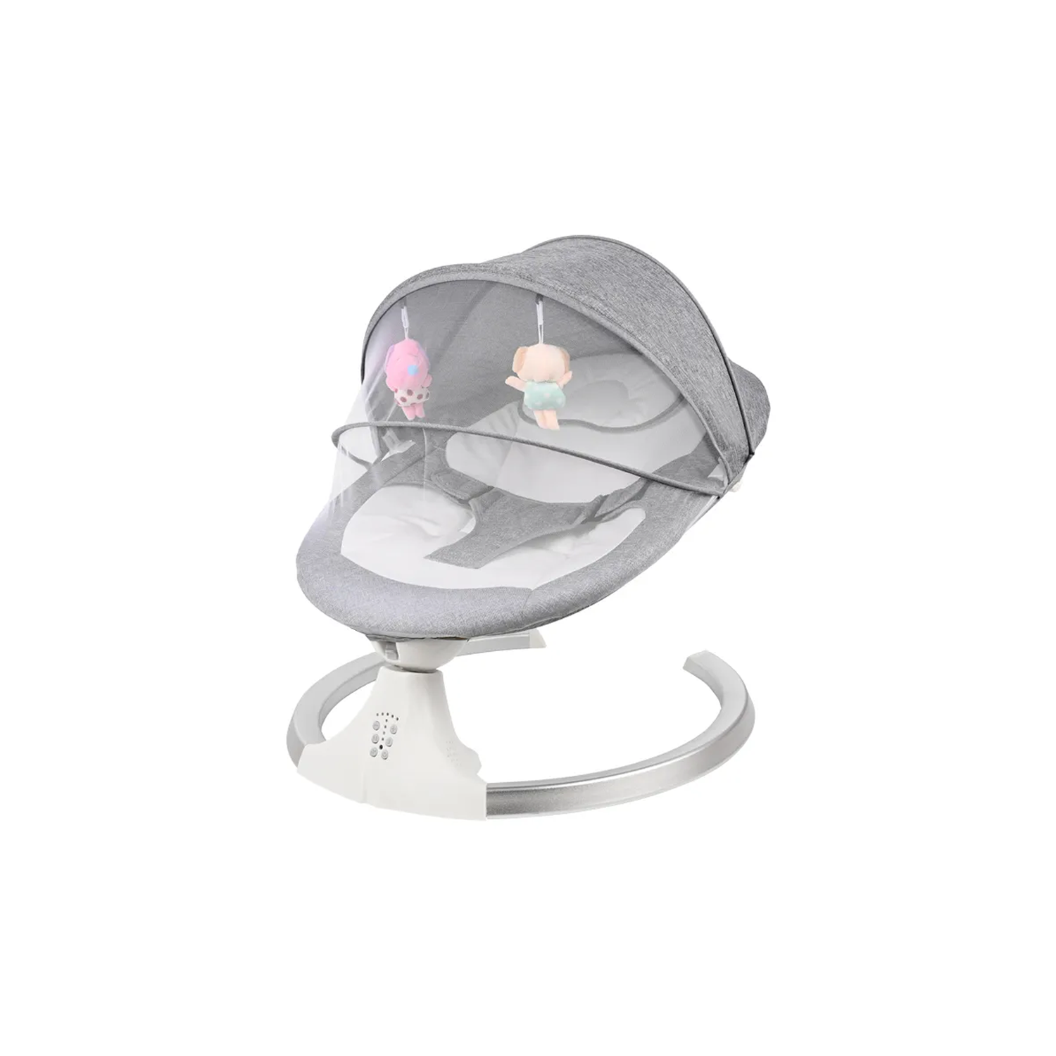 SILLA MUNDO ONLINE MECEDORA INTELIGENTE BEBÉS MULTIFUNCION GRIS - 1