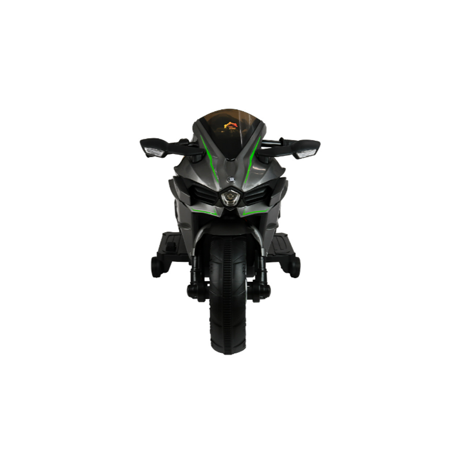 MOTO ELECTRICA NIÑOS ALTA GAMA LUCES LED Y SONIDOS NEGRA - 2