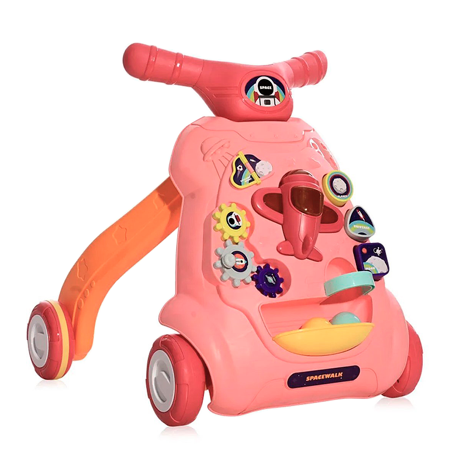 ANDADOR MUNDO ONLINE CAMINADOR DIDÁCTICO CORREPASILLOS ROSADO - 1