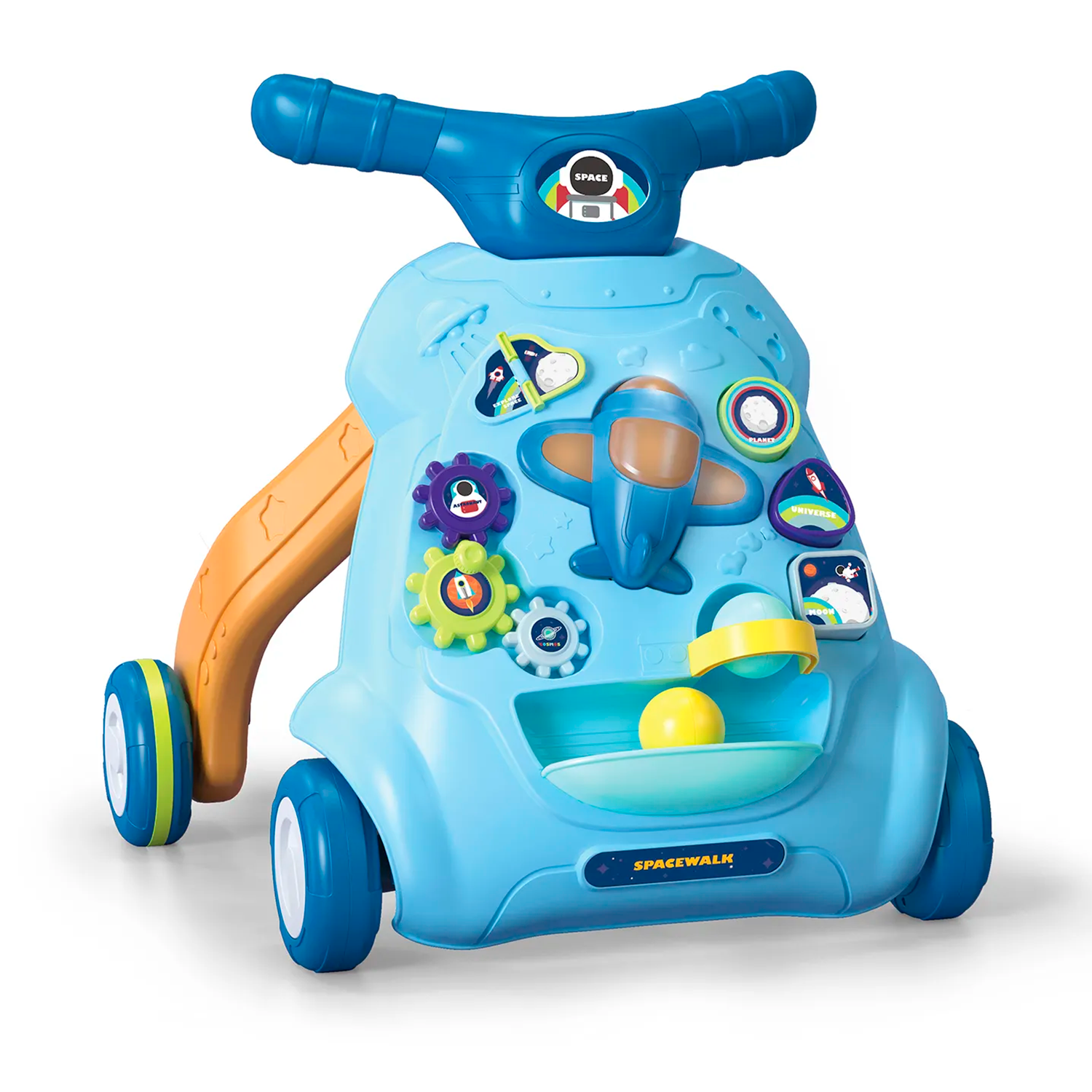 ANDADOR MUNDO ONLINE CAMINADOR DIDÁCTICO CORREPASILLOS CELESTE - 1