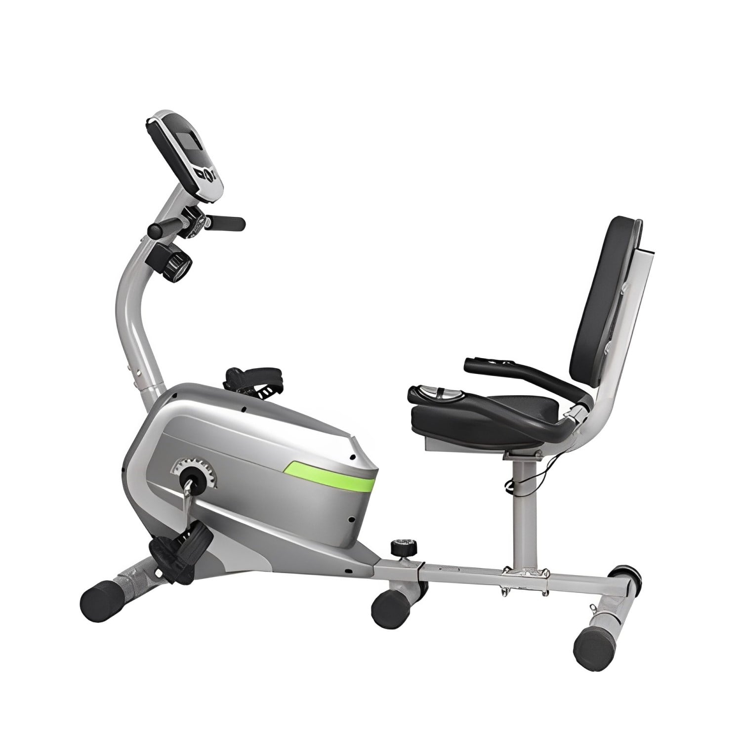BICICLETA ELIPTICA MUNDO ONLINE DS6300 RECOSTADA PROFESIONAL CON ASIENTO - 1