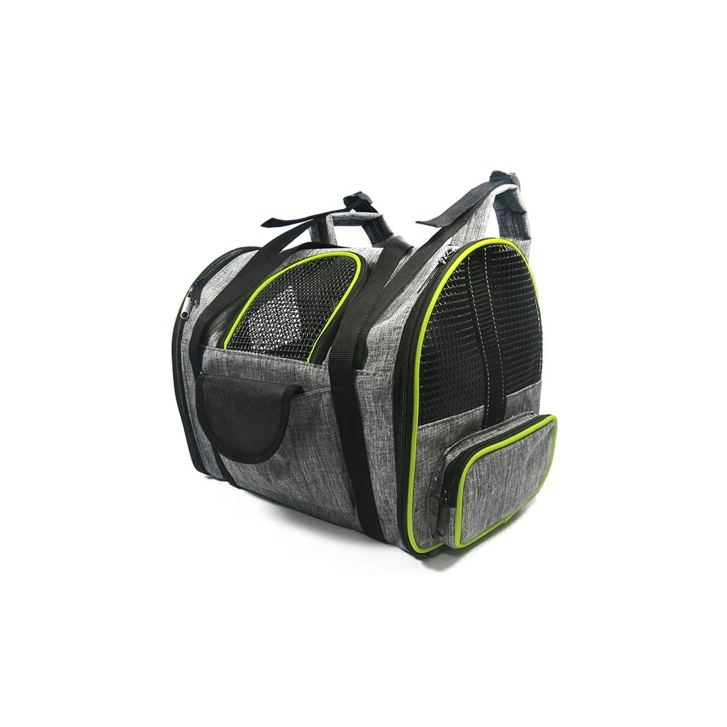 BOLSO TRANSPORTADOR PERROS GATOS MUNDO ONLINE RESPIRABLE - 2