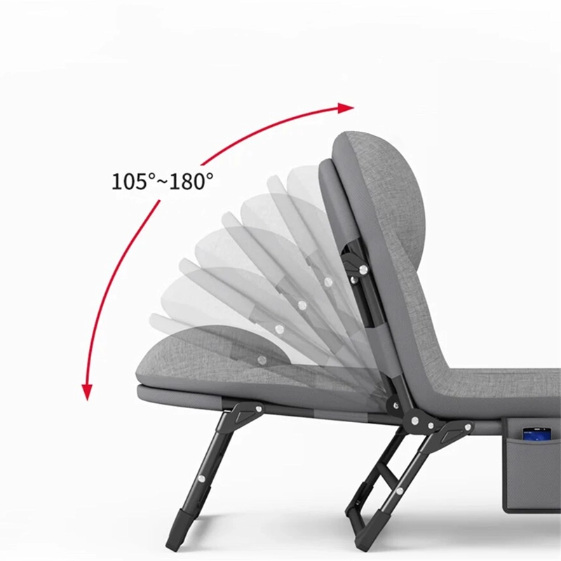 CATRE CAMPAÑA ACOLCHADO CAMA CAMPING PLEGABLE OUTDOOR - 4