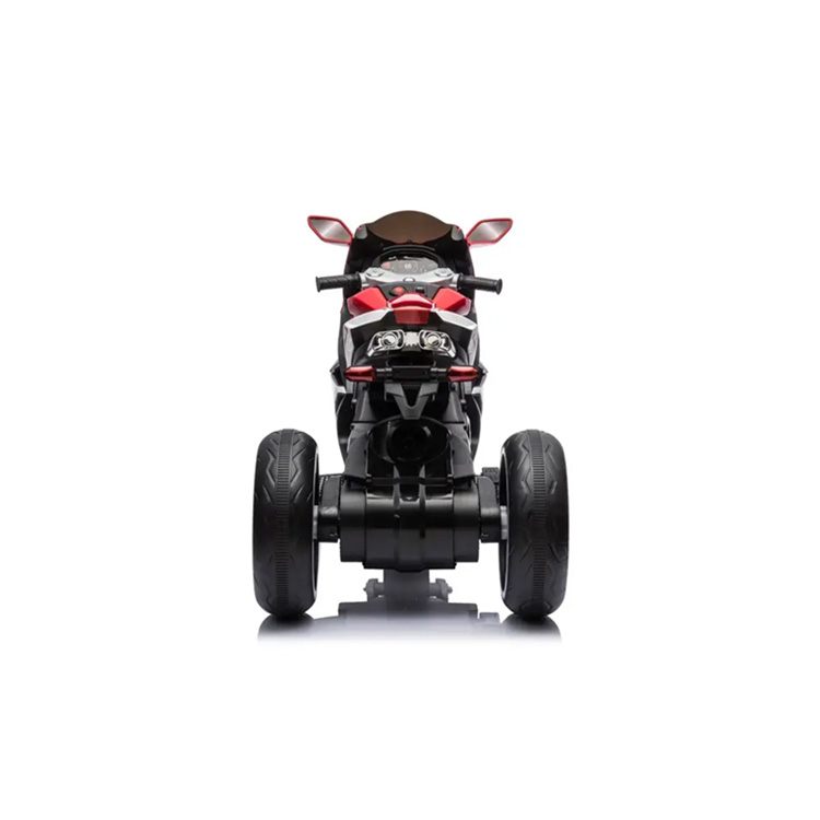 MOTO ELECTRICA INFANTIL CON MUSICA Y LUZ ROJO - 4