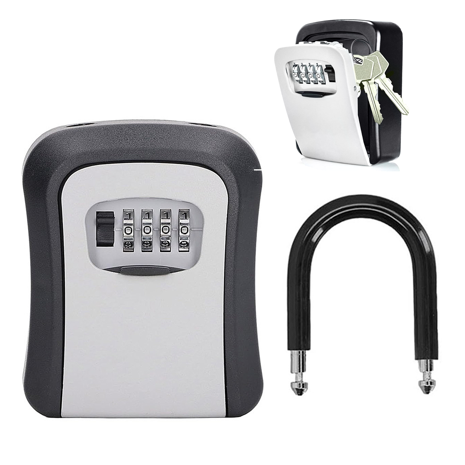 CAJA MUNDO ONLINE LIFE-4245 SEGURIDAD LLAVES CON CLAVE 4 DIGITOS - 1