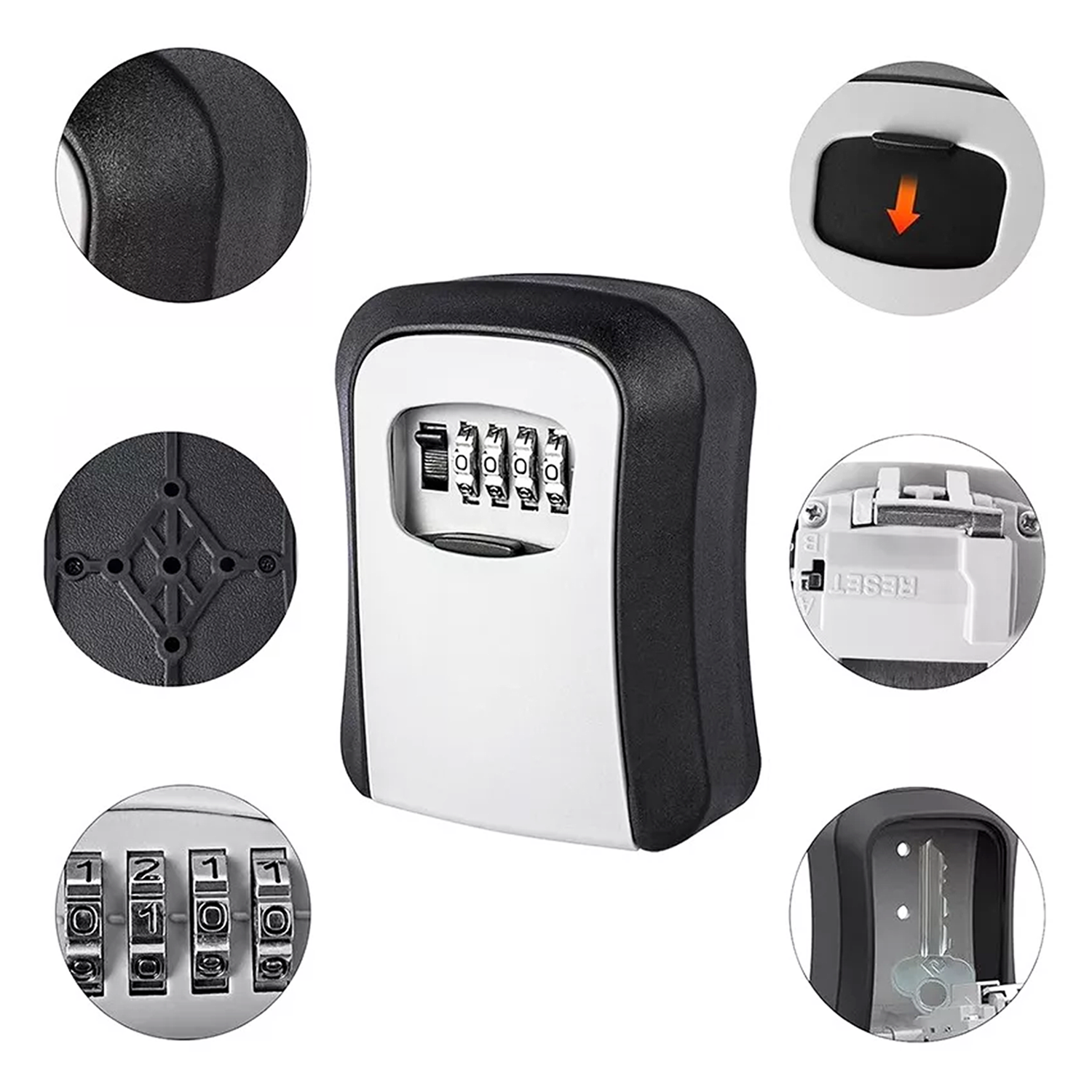 CAJA MUNDO ONLINE LIFE-4245 SEGURIDAD LLAVES CON CLAVE 4 DIGITOS - 4