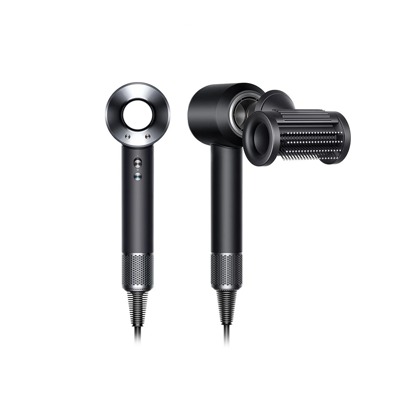 SECADOR DE CABELLO MUNDO ONLINE TIPO DYSON SUPERSONIC DIFUSOR GRIS CROMADO - 2