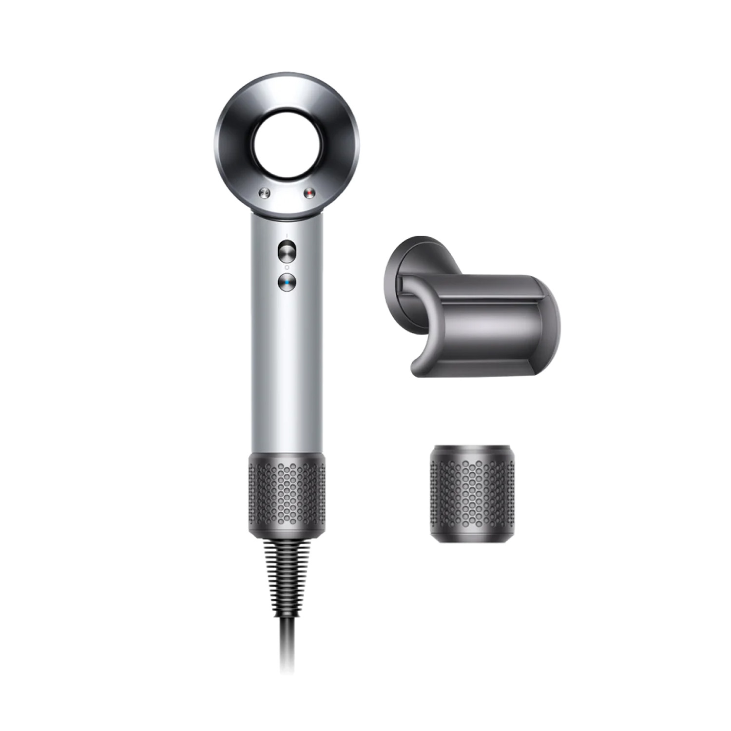 SECADOR DE CABELLO MUNDO ONLINE TIPO DYSON SUPERSONIC DIFUSOR GRIS CROMADO - 5