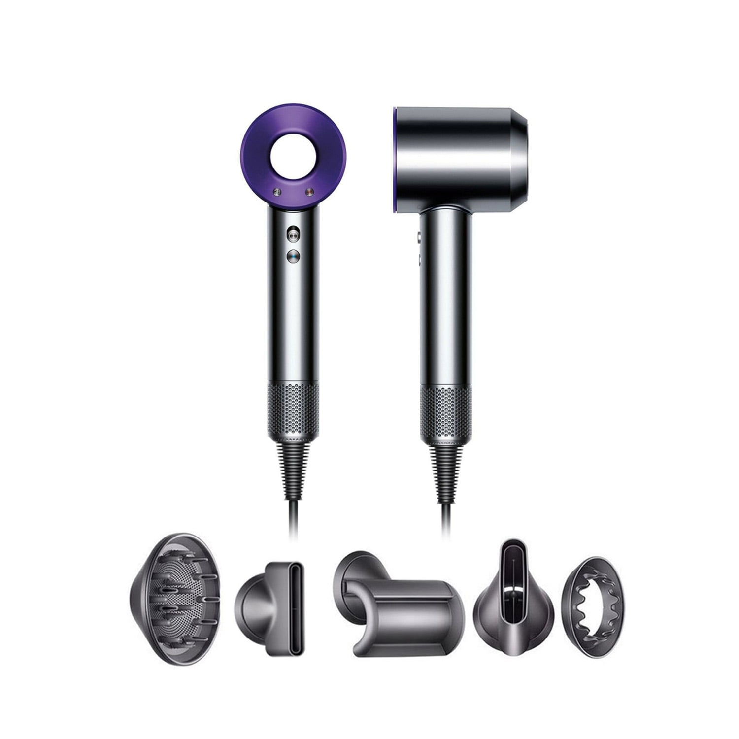 SECADOR DE CABELLO MUNDO ONLINE TIPO DYSON SUPERSONIC DIFUSOR MORADO - 2