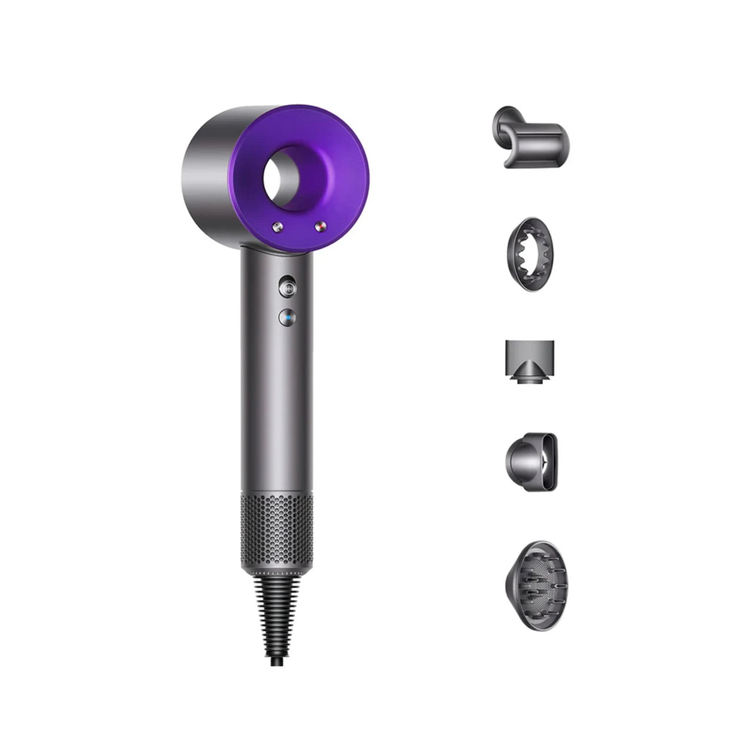 SECADOR DE CABELLO MUNDO ONLINE TIPO DYSON SUPERSONIC DIFUSOR MORADO - 3