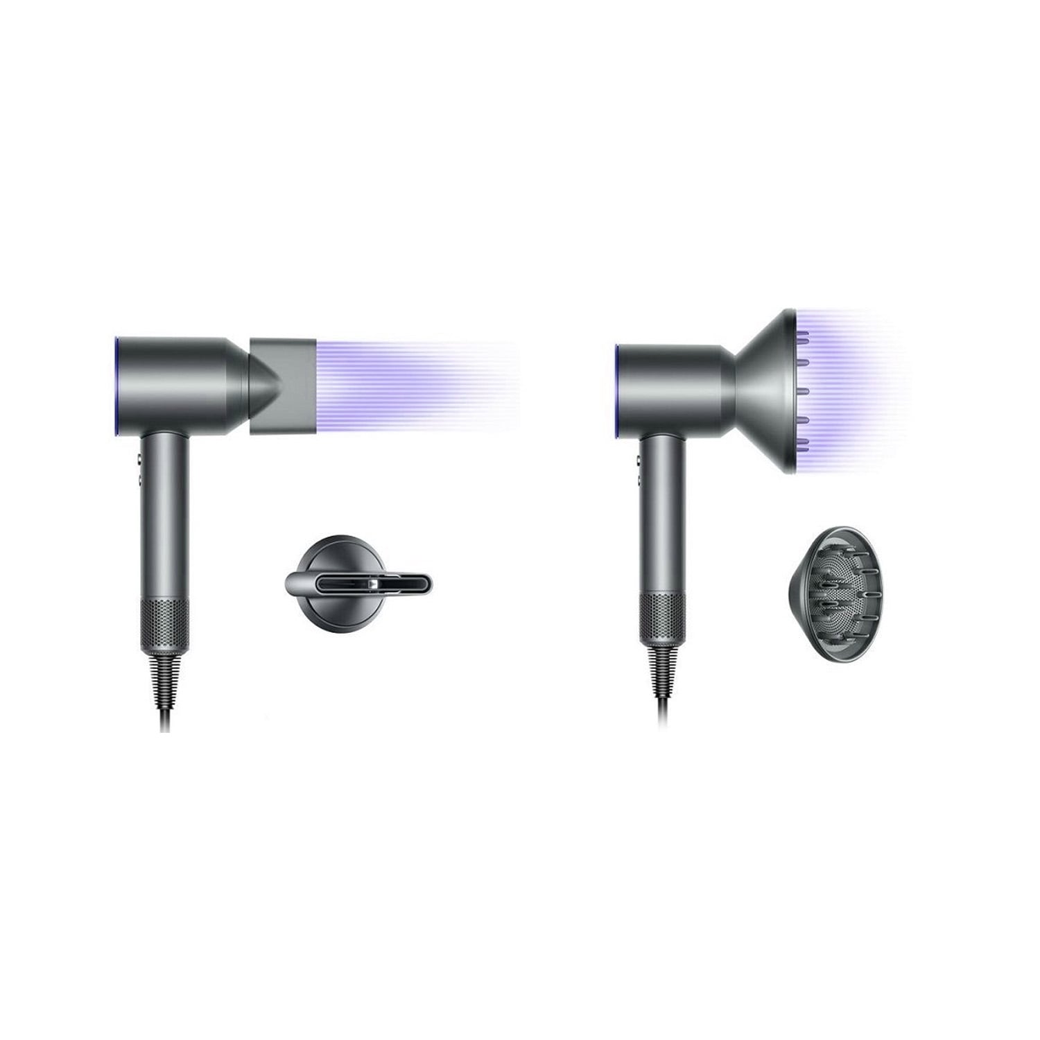 SECADOR DE CABELLO MUNDO ONLINE TIPO DYSON SUPERSONIC DIFUSOR MORADO - 4
