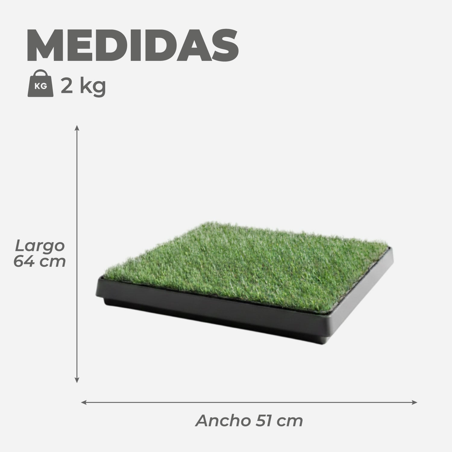 BAÑO PERROS MUNDO ONLINE ECOLOGICO GRANDE LAVABLE MASCOTAS - 3