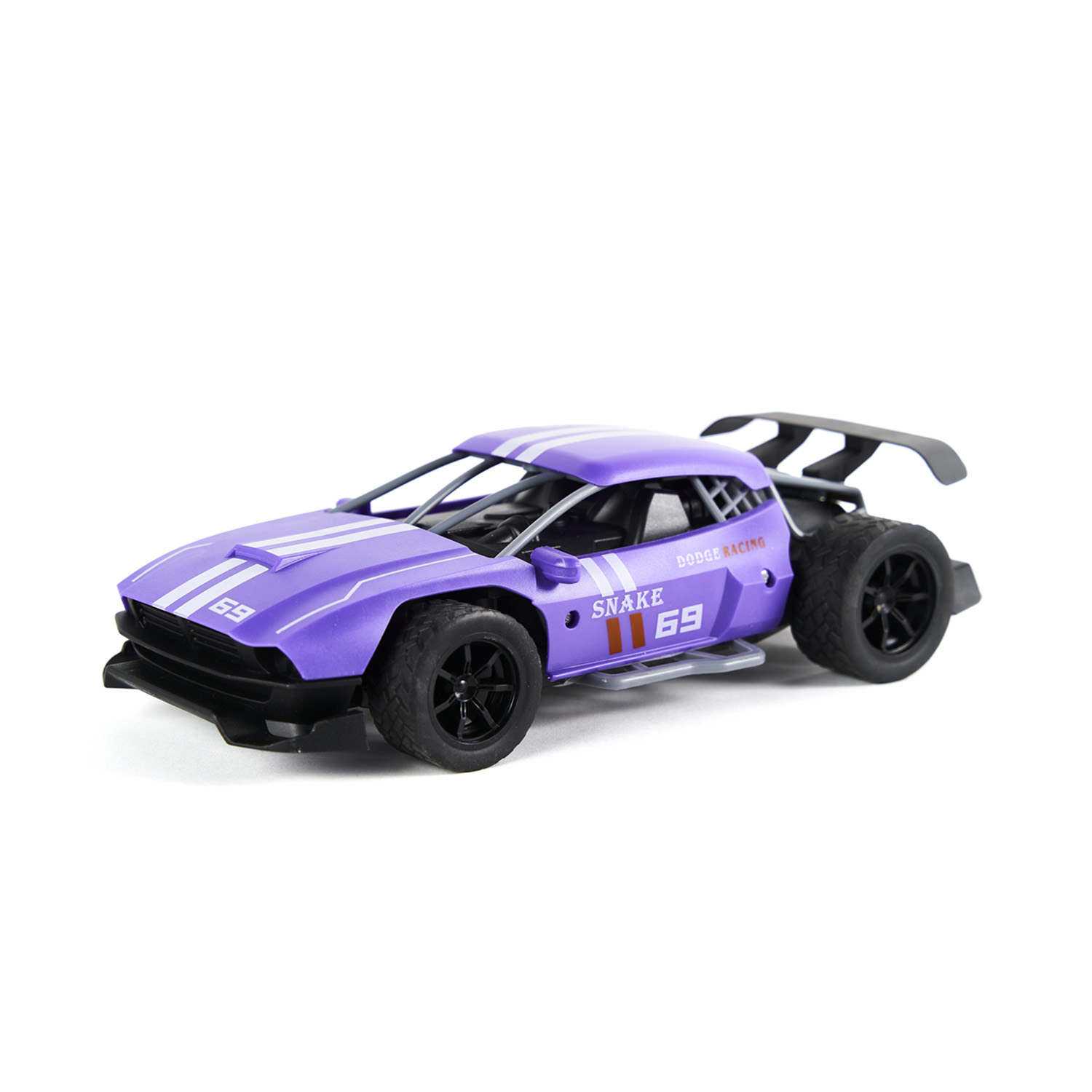 AUTO DEPORTIVO A CONTROL REMOTO MORADO - 1