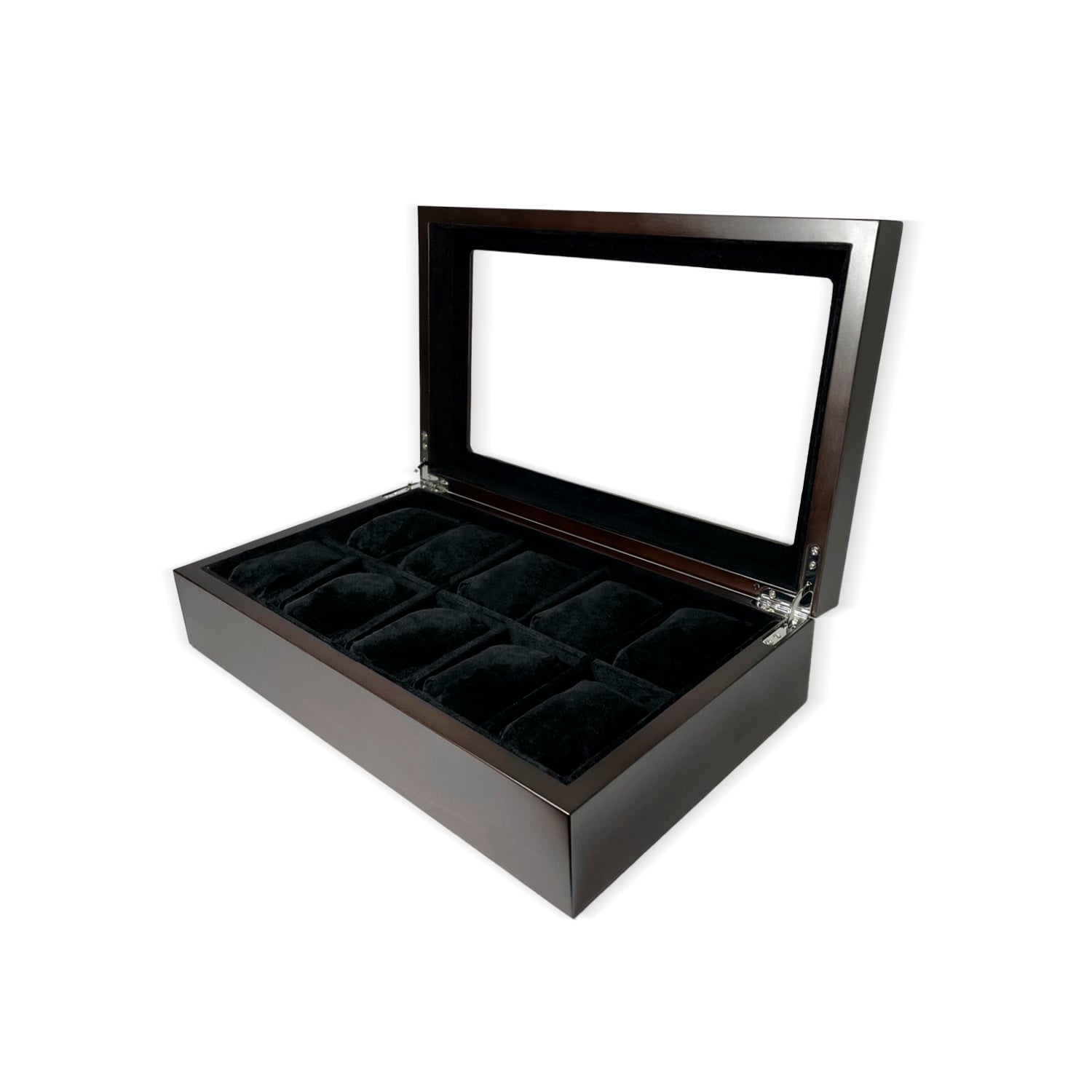 CAJA ESTUCHE ORGANIZADOR 10 RELOJES DE LUJO - 1