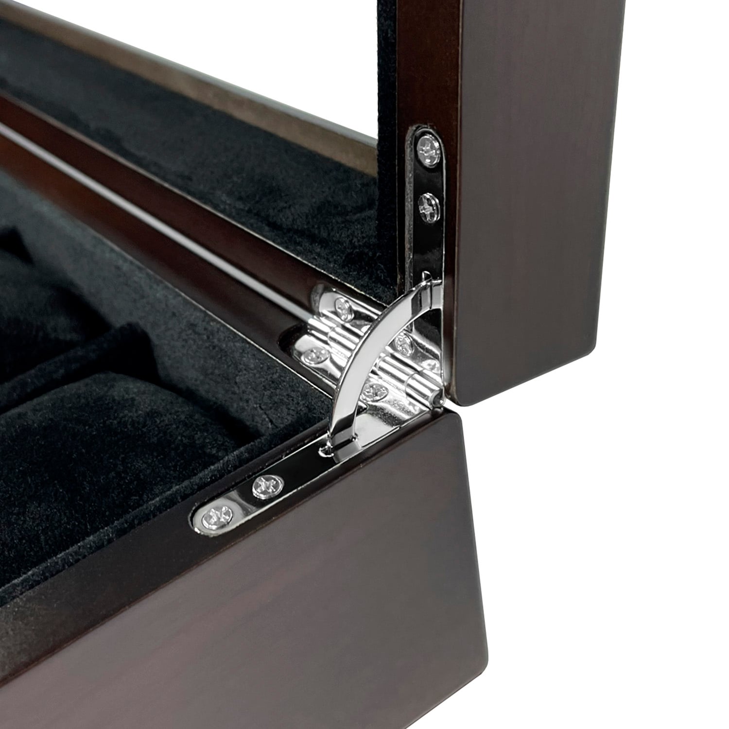 CAJA ESTUCHE ORGANIZADOR 10 RELOJES DE LUJO - 4