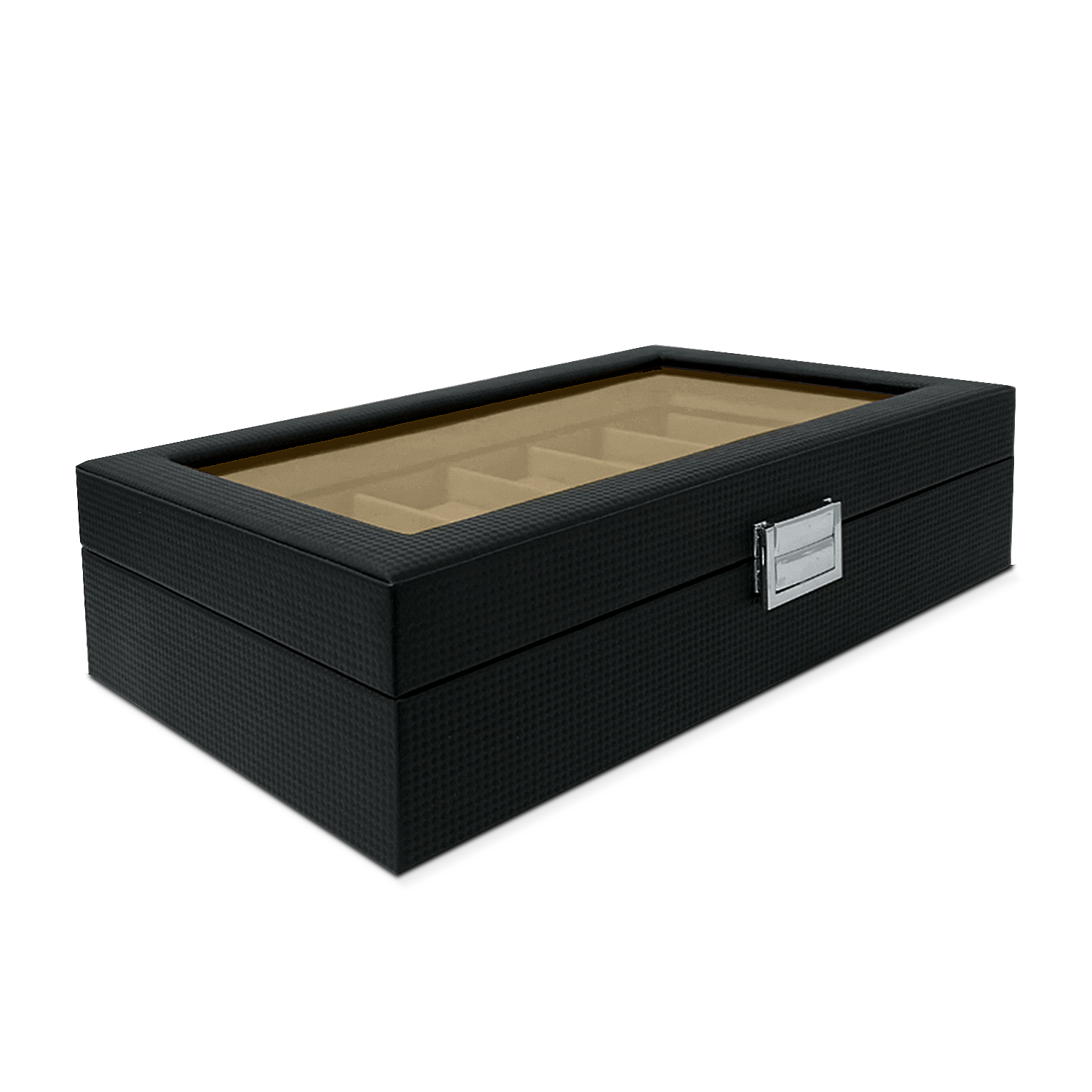 CAJA ORGANIZADORA 12 RELOJES DE LUJO ECOCUERO - 2