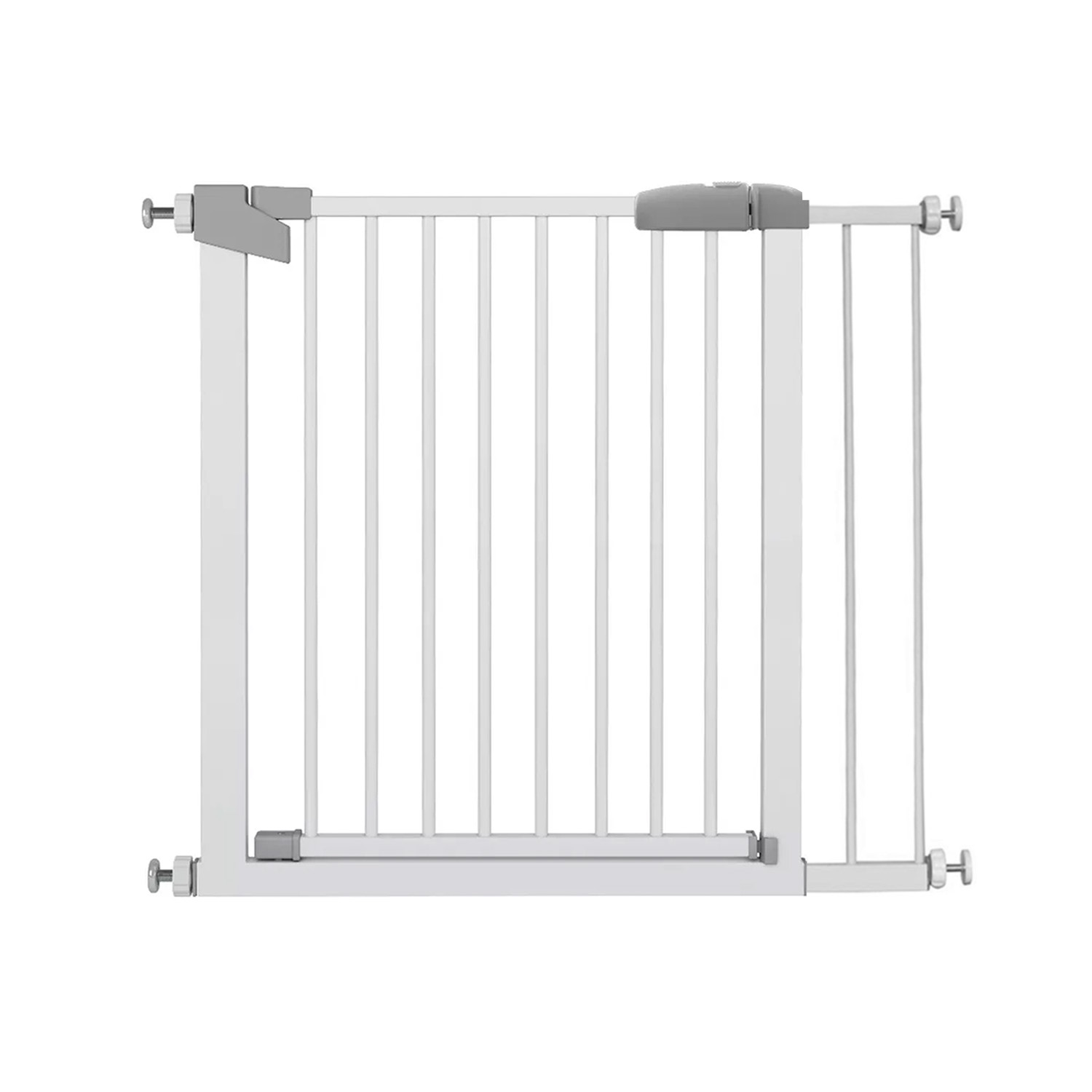 REJA SEGURIDAD MUNDO ONLINE BLANCO ESCALERA PARA BEBE Y MACOTAS 76 A 90 CM - 1