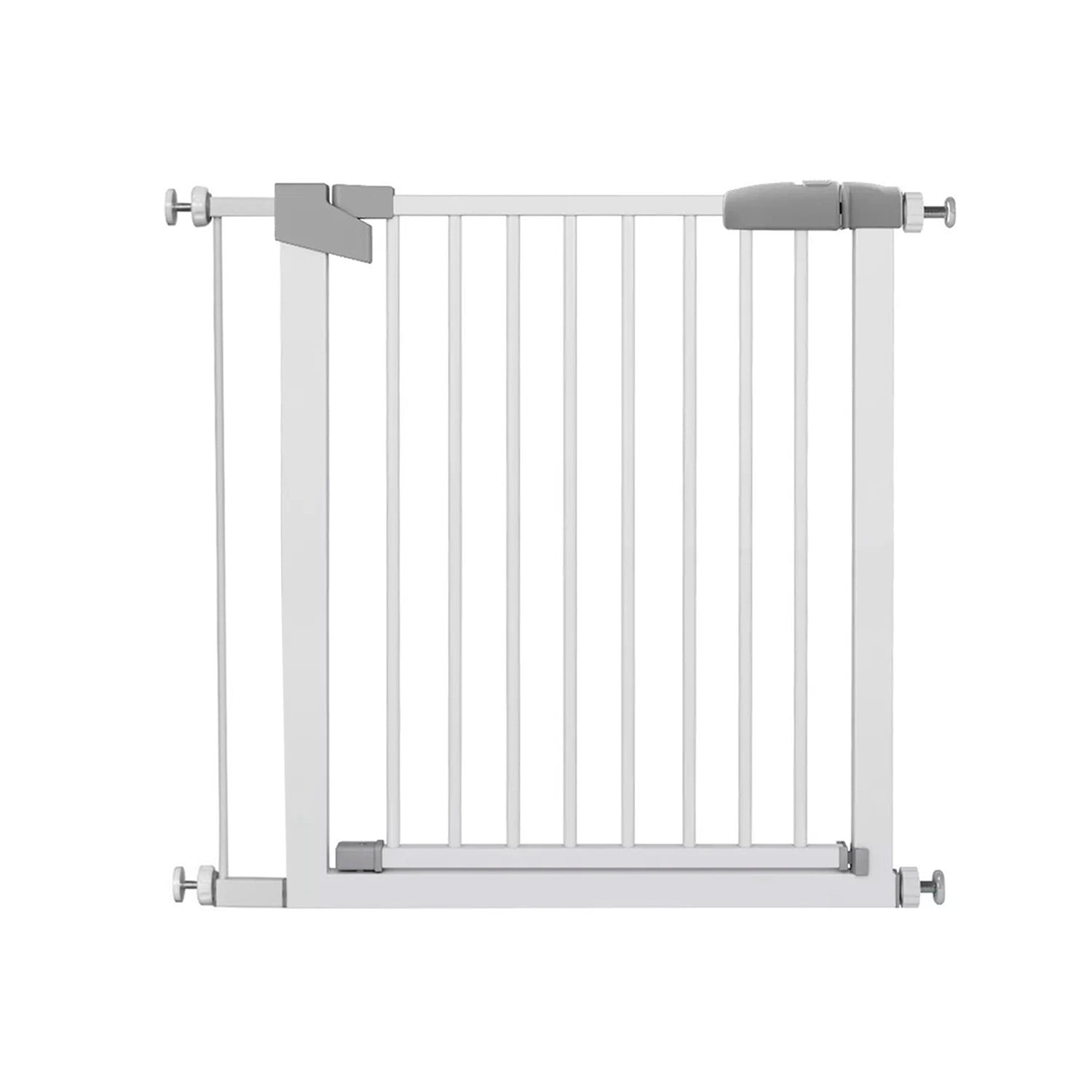 REJA SEGURIDAD MUNDO ONLINE BLANCO ESCALERA PARA BEBE Y MASCOTAS 76 A 97 CM - 1