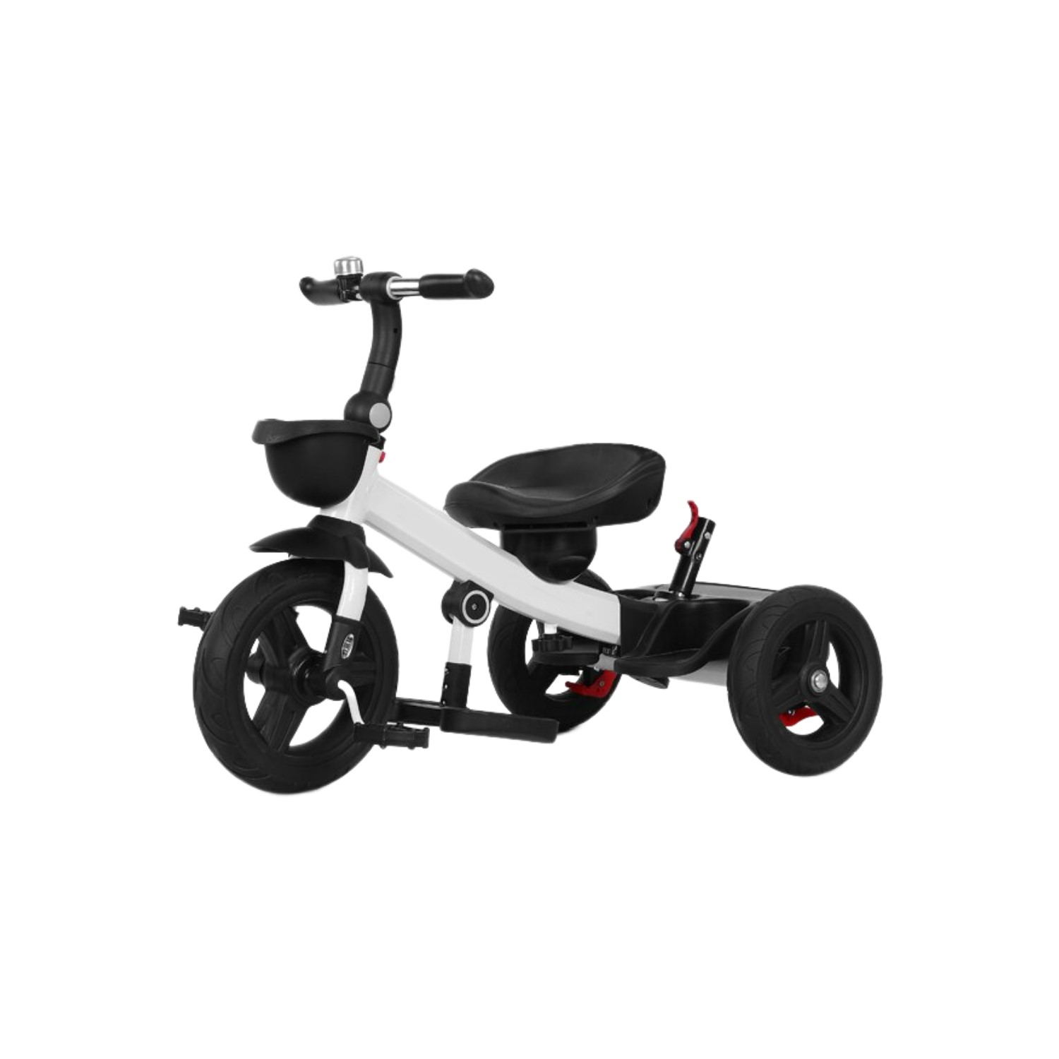 TRICICLO 4 EN 1 PLEGABLE RECLINABLE 360° ROSADO - 3