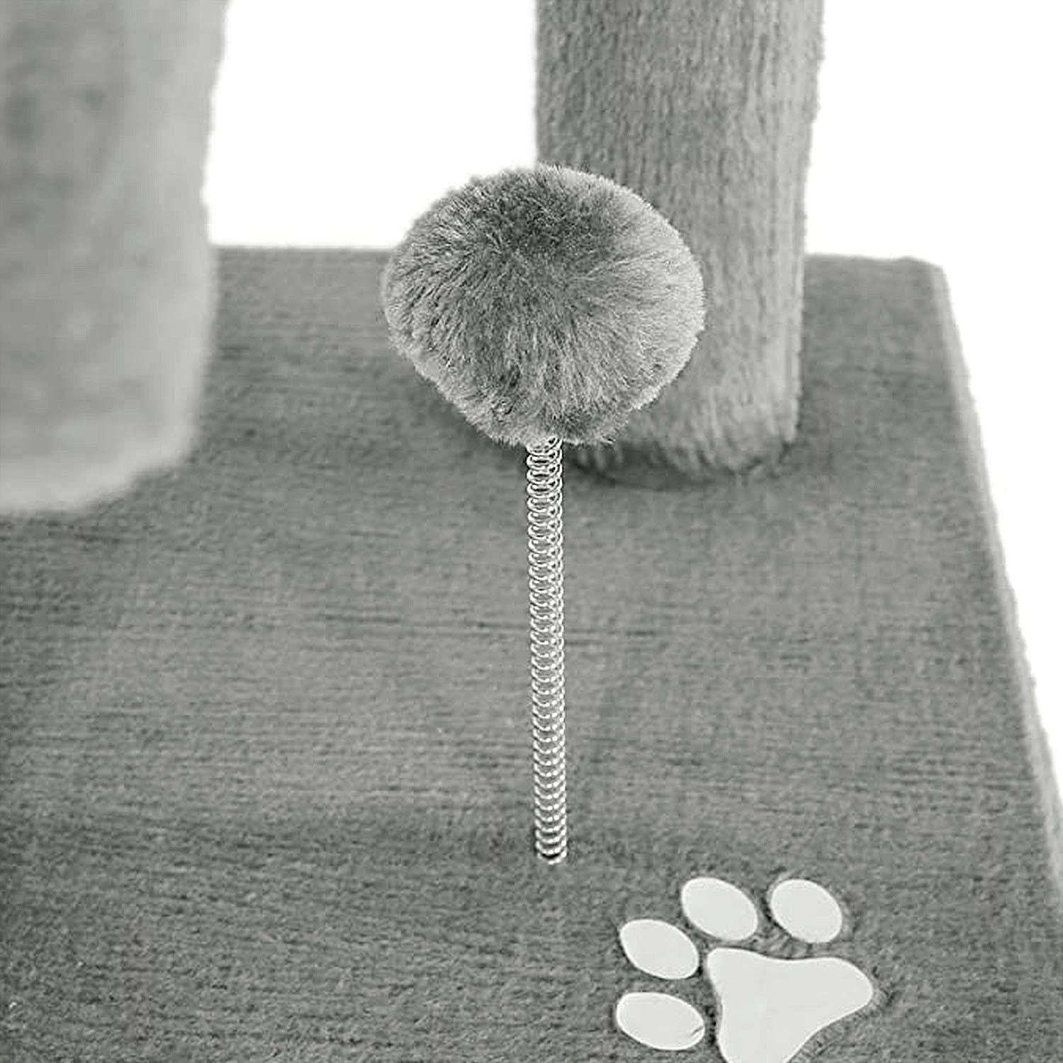 RASCADOR PARA GATO TIPO TORRE GRANDE 3 NIVELES 112 CMS. + CUERDA - 2