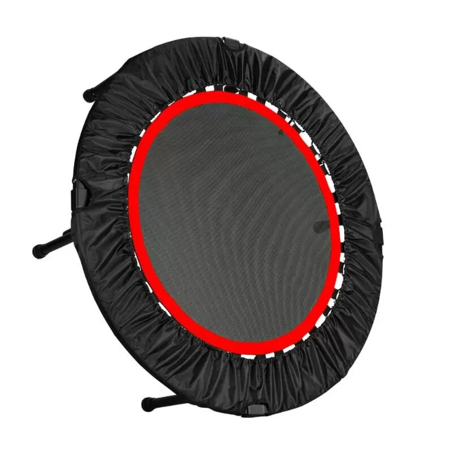 TRAMPOLÍN SPORTIME FITNESS REDONDO CON MANGO Y COBERTOR 100 CM ROJO - 6