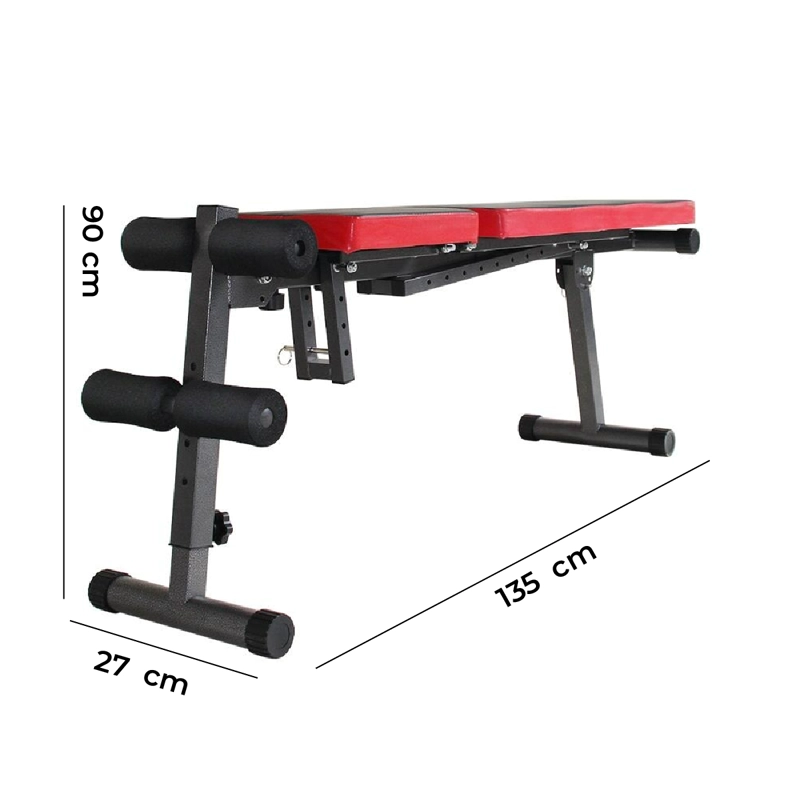 BANCA ABDOMINALES SPORTIME MULTIFUNCIONAL 4 POSICIONES - 7