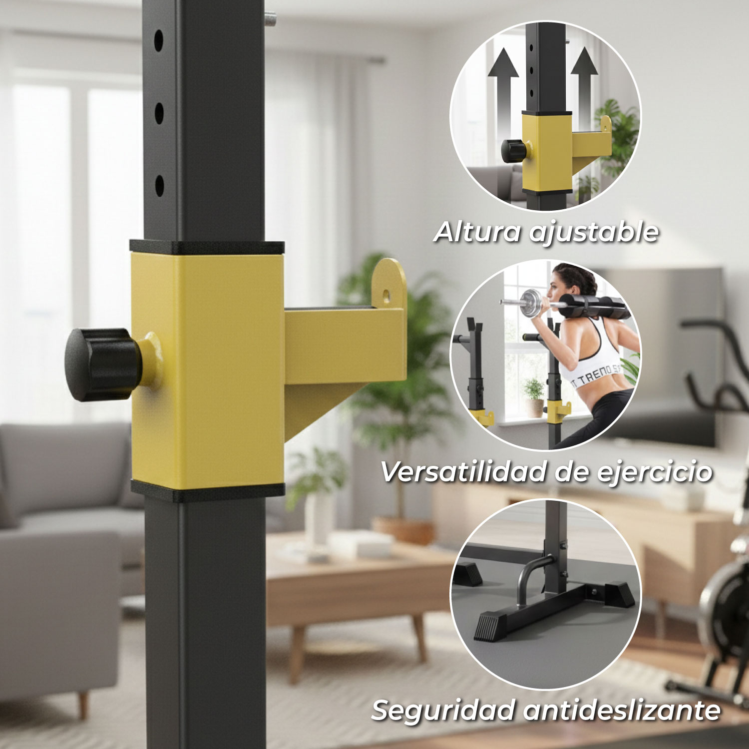 ATRIL SPORTIME ELITE-1060 EXTENDIBLE PARA SENTADILLAS FONDO Y PRESS BANCA - 4
