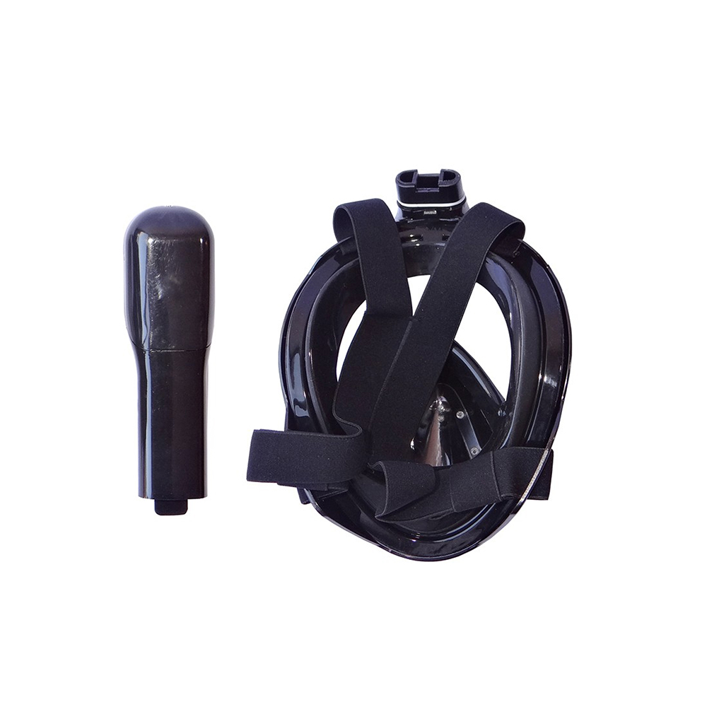 MASCARA BUCEO SPORTIME SNORKEL FULL FACE GOPRO NEGRO S/M - 2