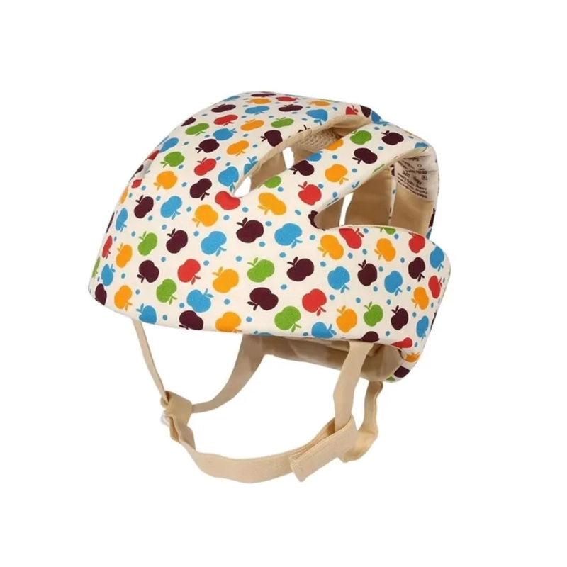 CASCO MUNDO ONLINE PROTECCIÓN SEGURIDAD BEBÉ ANTIGOLPES GATEO BEIGE - 1