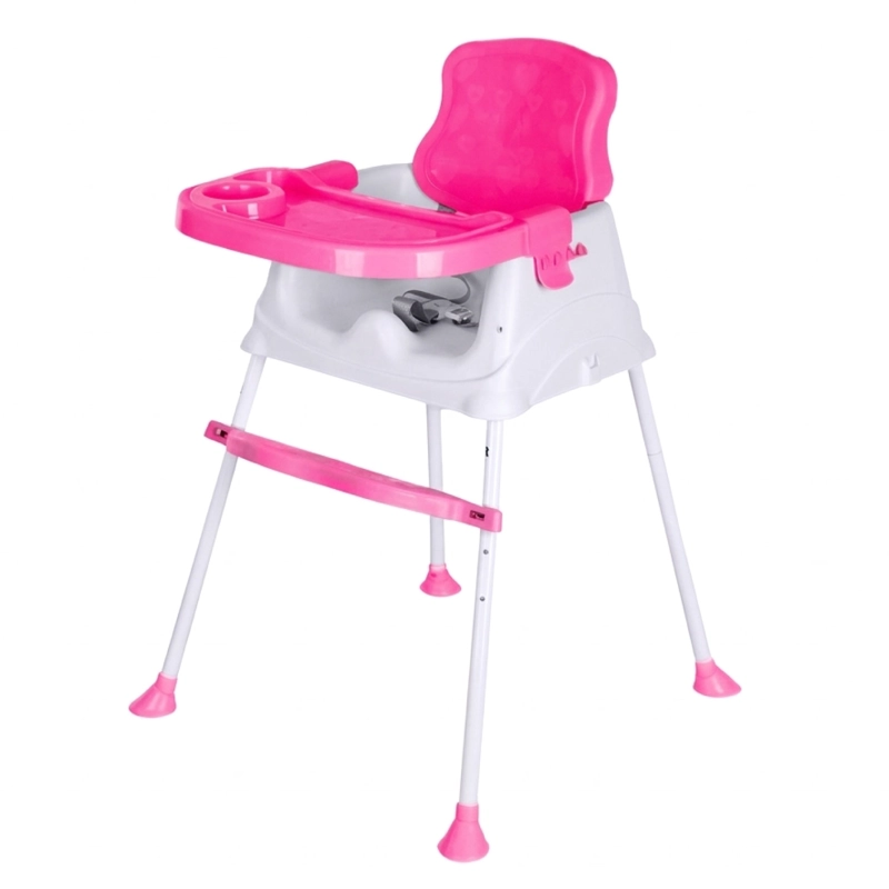 SILLA MUNDO ONLINE COMER PORTÁTIL 3 EN 1 ROSADO - 1